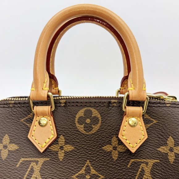 SOLD Louis Vuitton Monogram Speedy Nano Crossbody - Picture 4 of 8